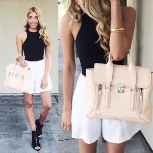 3.1 Philip Lim Pashli Medium Satchel - Buff